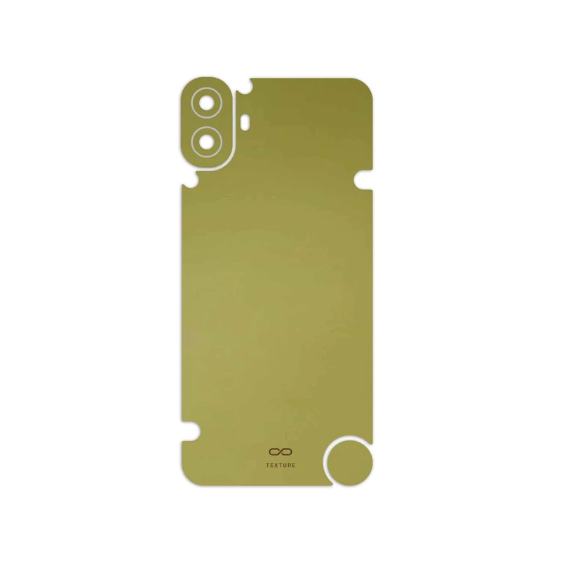 برچسب پوششی ماهوت مدل Matte-Gold مناسب برای گوشی موبایل ناتینگ CMF Phone 1
