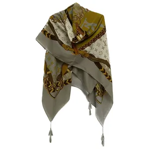 روسری زنانه مدل نخ پنبه