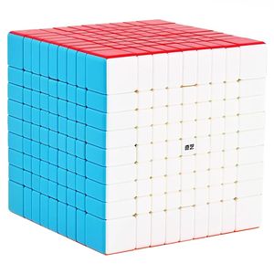 مکعب روبیک 9×9 استیکرلس چی ای مدل کای وای 9×9 QY با گردش نرم و روان، کیفیت رنگ عالی، مناسب بازی فکری و تقویت حافظه، همراه با دفترچه راهنما و کلیپ آموزشی
