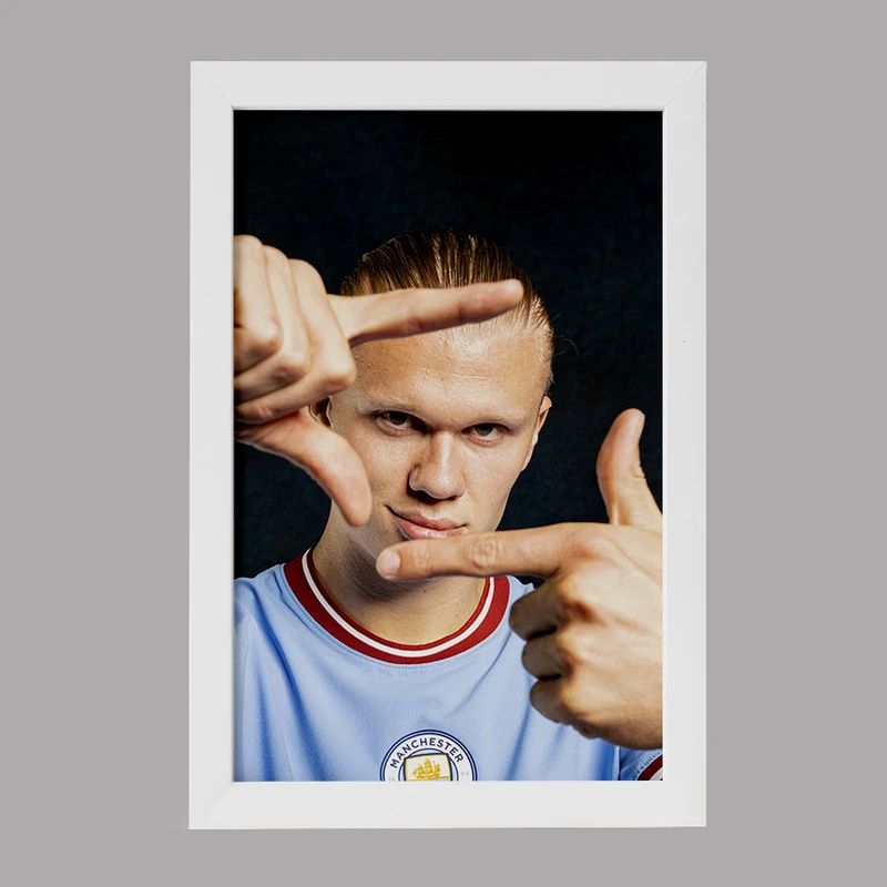 تابلو خندالو مدل ارلینگ هالند (Erling Haaland) کد 36364