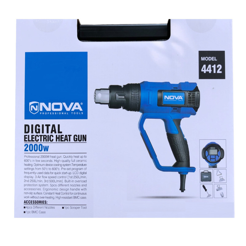 سشوار صنعتی دیجیتالی نووا مدل 4412