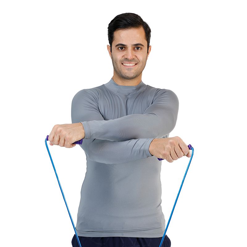طناب ورزشی تناسب اندام تن زیب مدل Adjustable -  - 18