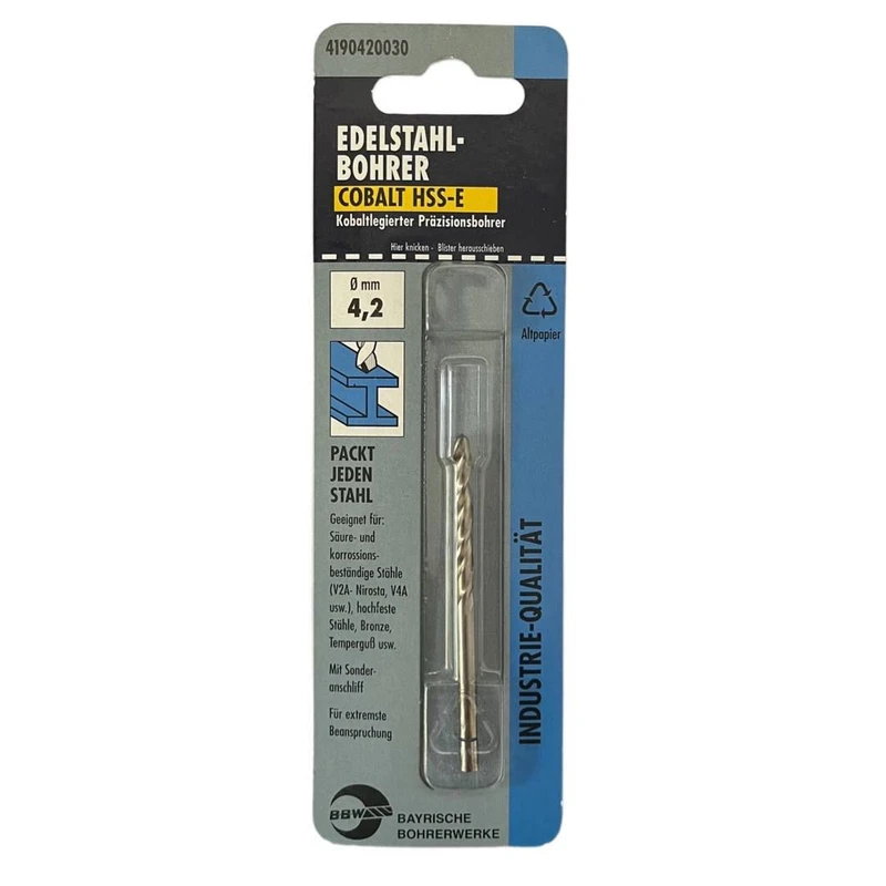 مته فولاد بوهرر مدل COBALTBOHRER-4.2 سایز 4.2 میلی متر 