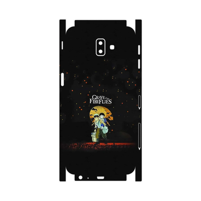برچسب پوششی ماهوت مدل Grave of the Fireflies-FullSkin مناسب برای گوشی موبایل سامسونگ Galaxy J6 Plus