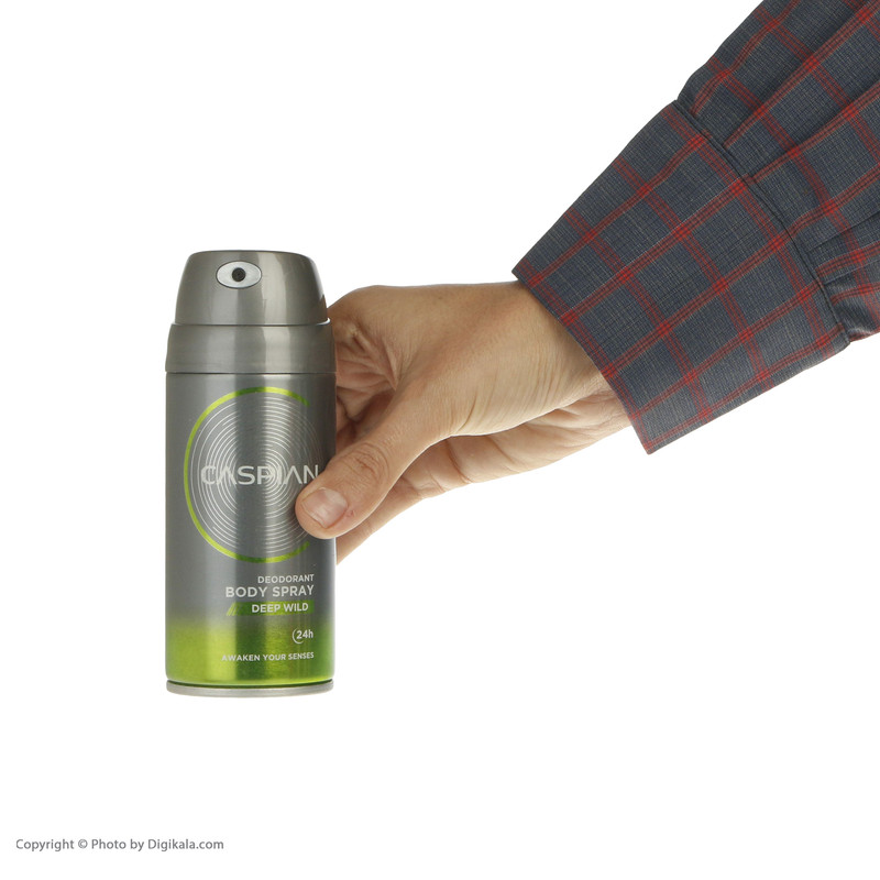 اسپری بدن مردانه کاسپین مدل DEEP WILD حجم 150 میلی لیتر