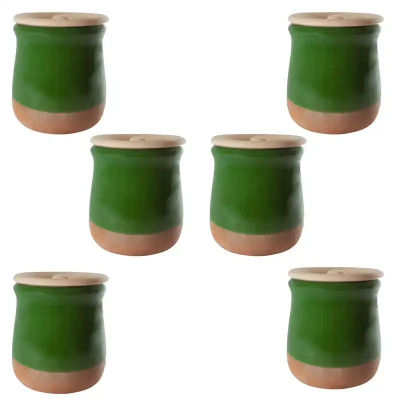 ظرف دیزی سفالی مدل D1 بسته 6 عددی