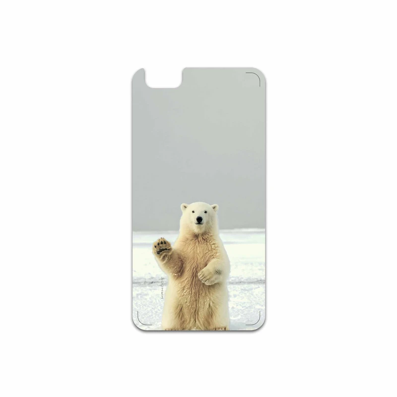 برچسب پوششی ماهوت مدل Polar bear مناسب برای گوشی موبایل آنر 4X