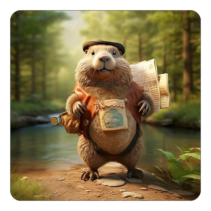 مگنت کاکتی طرح حیوانات کارتونی مدل mp27401