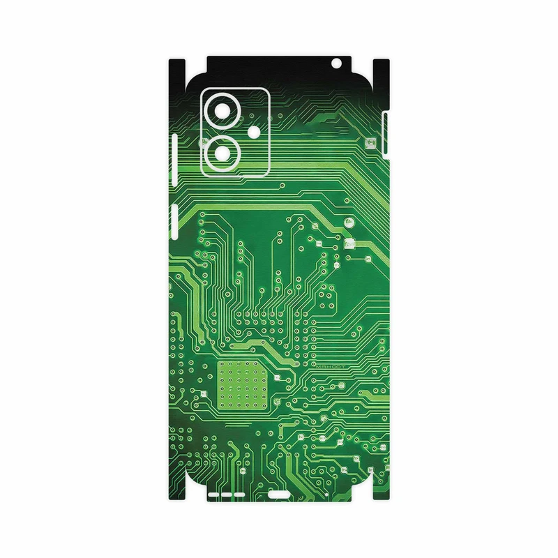 برچسب پوششی ماهوت مدل Green_Printed_Circuit_Board-FullSkin مناسب برای گوشی موبایل موتورولا Moto G14
