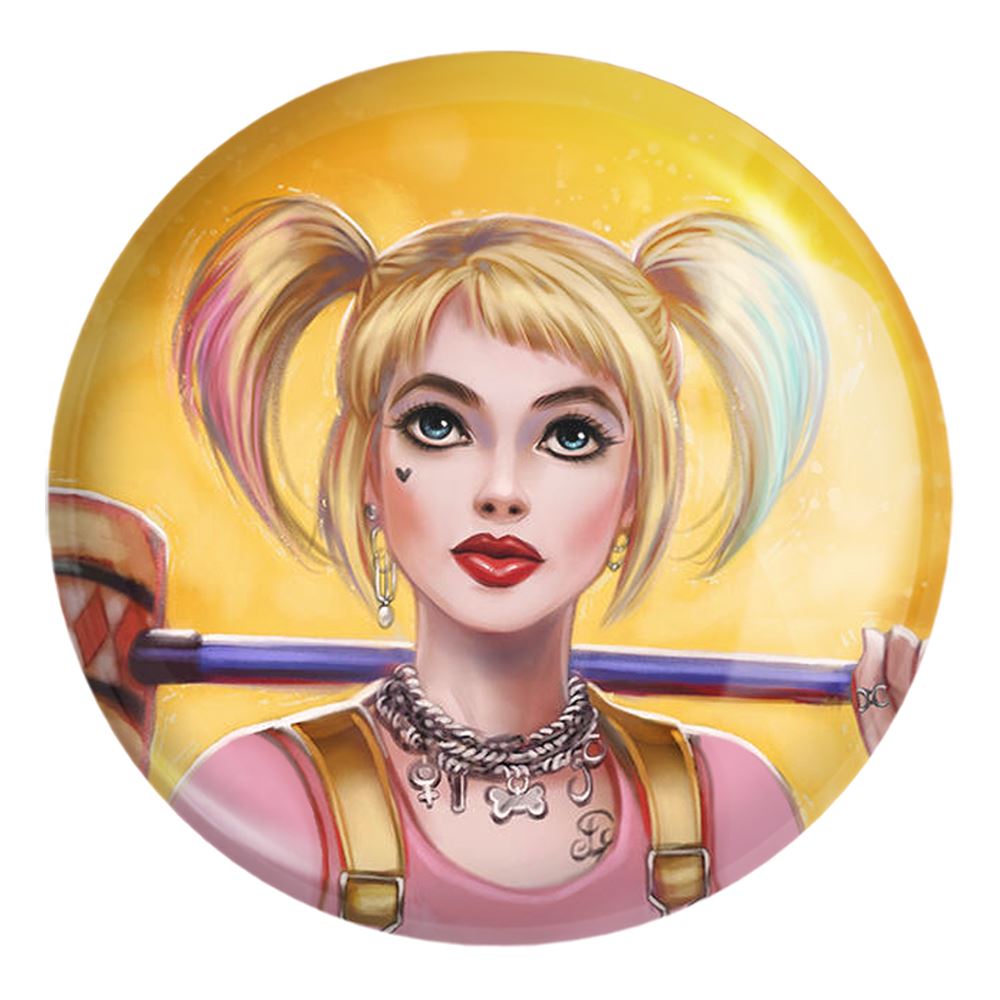 پیکسل خندالو طرح هارلی کویین Harley Quinn کد 3876 مدل بزرگ