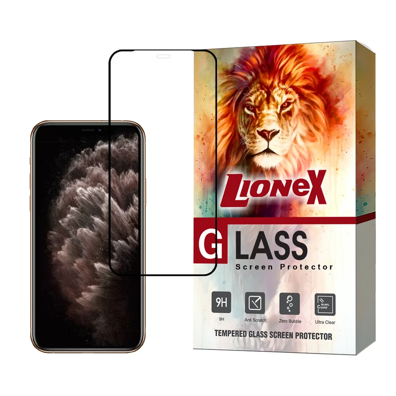 محافظ صفحه نمایش سرامیکی لایونکس مدل CRMSNWLI مناسب برای گوشی موبایل اپل iPhone 11 Pro / XS / X