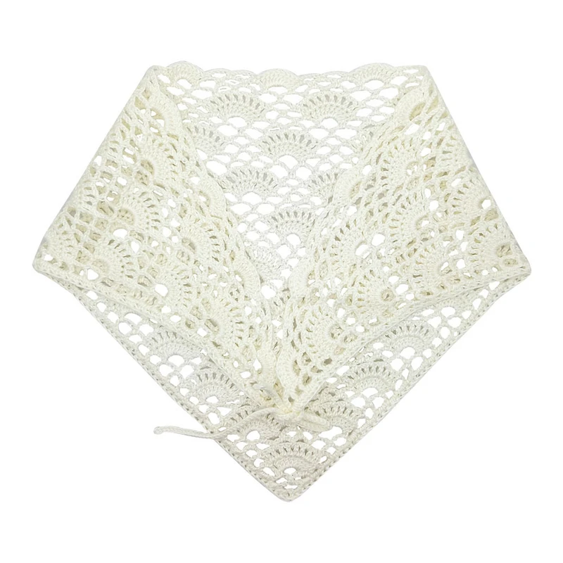 روسری دخترانه مدل دستبافت گیپوری کد 0111451