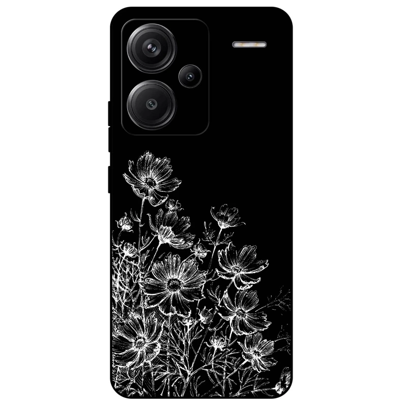 کاور مگافون طرح گل مدل 7274 مناسب برای گوشی موبایل شیائومی Redmi Note 13 Pro Plus 5G
