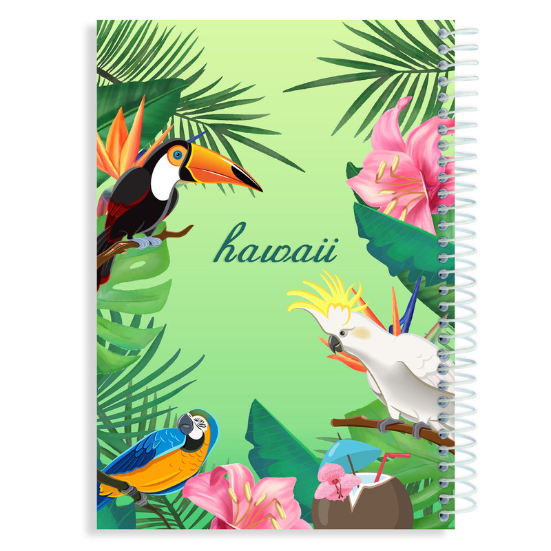 دفتر 60 برگ های تولد مدل هاوایی کد N288 