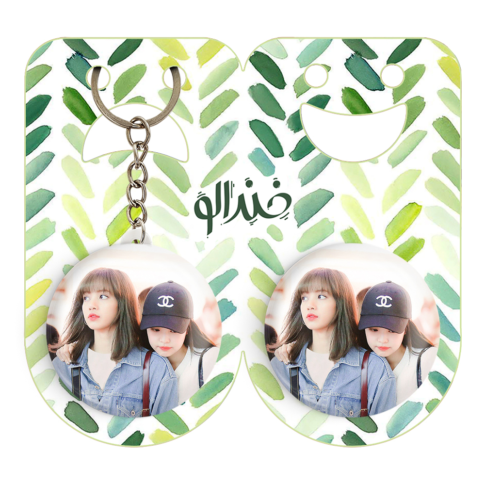 پیکسل خندالو مدل گروه بلک پینک کد 14501 به همراه جاکلیدی