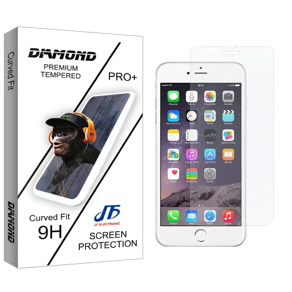 محافظ صفحه نمایش جی اف مدل Diamond مناسب برای گوشی موبایل اپل iPhone 6