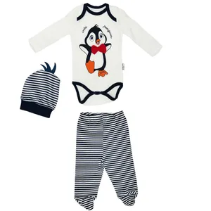 ست 3 تکه لباس نوزادی نسیکس مدل 2557