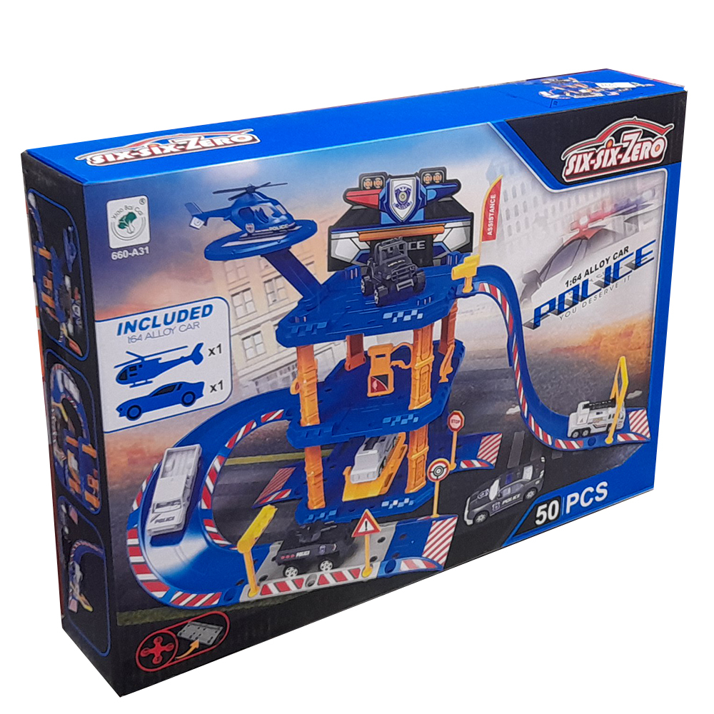 کیت ماشین بازی مدل پلیس