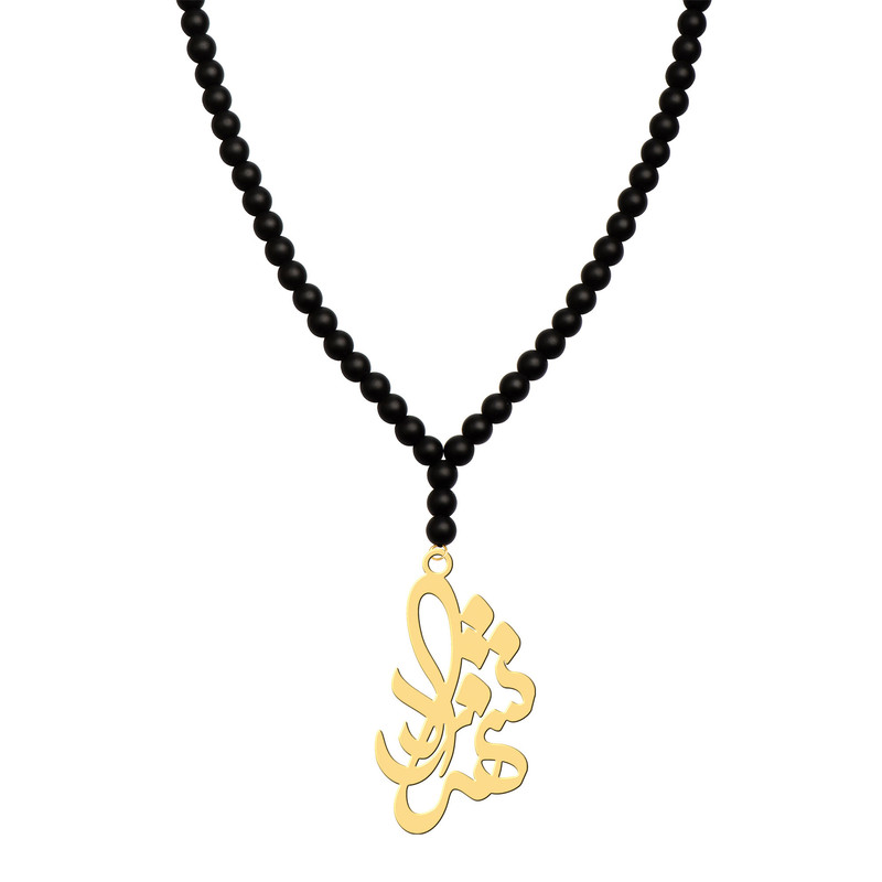 گردنبند طلا 18 عیار زنانه کرابو طرح شهرزاد مدل Kr71223