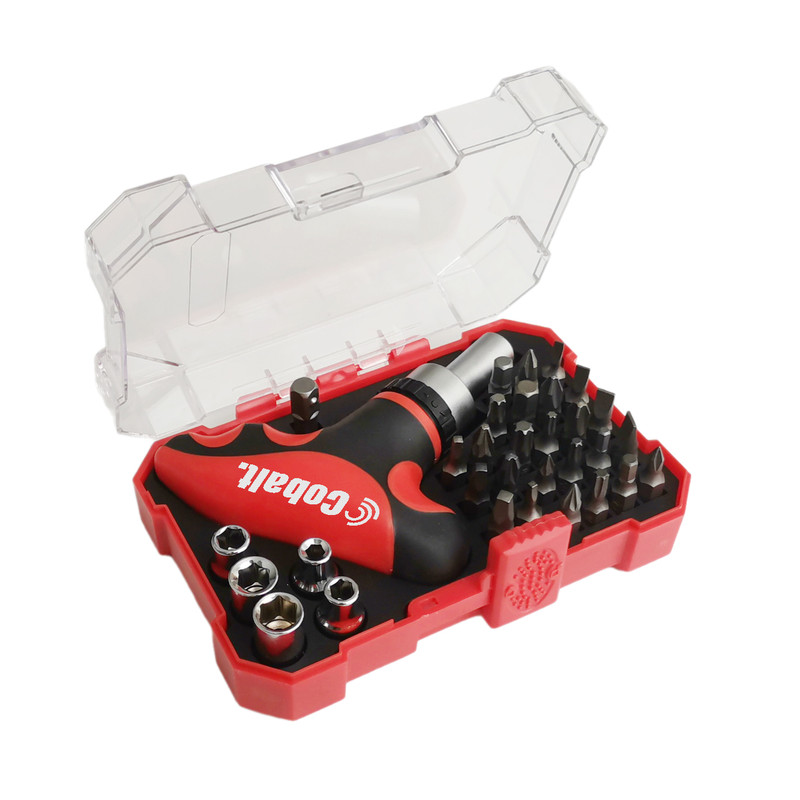 مجموعه  32 عددی ابزارکبالت مدل T-Handle