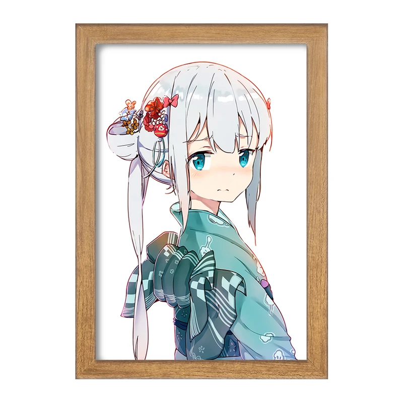 تابلو خندالو مدل ساگیری انیمه ارومانگا سنسی Eromanga Sensei  کد 22711