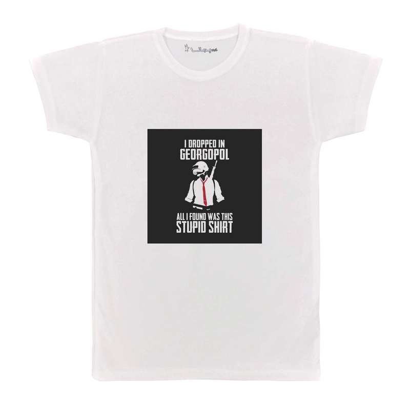 تی شرت بچگانه پرمانه طرح PUBG کد pmt.2780