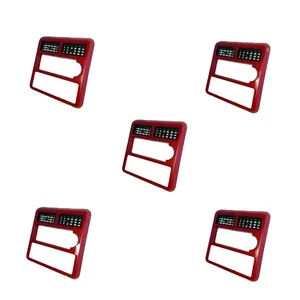 قاب دور ضبط و دریچه کولر خودرو کد M2 مناسب برای پراید صبا مجموعه پنج عددی 