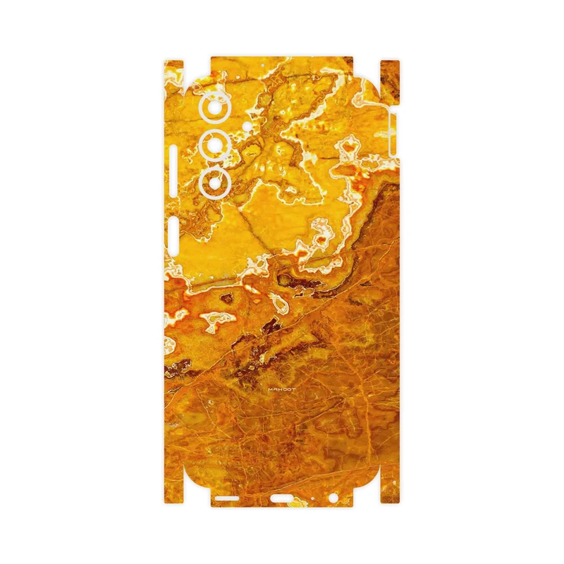 برچسب پوششی ماهوت مدل Gold Marble-FullSkin مناسب برای گوشی موبایل سامسونگ Galaxy A15