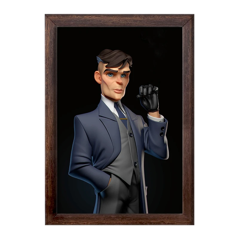 تابلو خندالو طرح پیکی بلایندرز (Peaky Blinders) کد F3