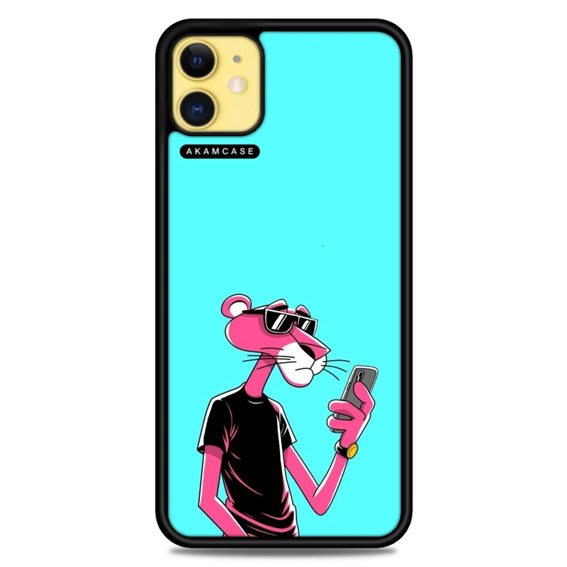 کاور آکام مدل AMC-WA11-PINK PANTHER1 مناسب برای گوشی موبایل اپل iPhone 11