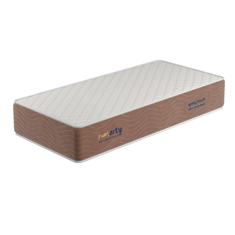 تشک طبی فنری مارتی مدل اسپرینگ تاچ فنر پاکتی یکنفره سایز 200*90 سانتیمتر