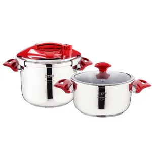 زودپز دوقلو زوپینی مدل cooker گنجایش 6 و 4 لیتر