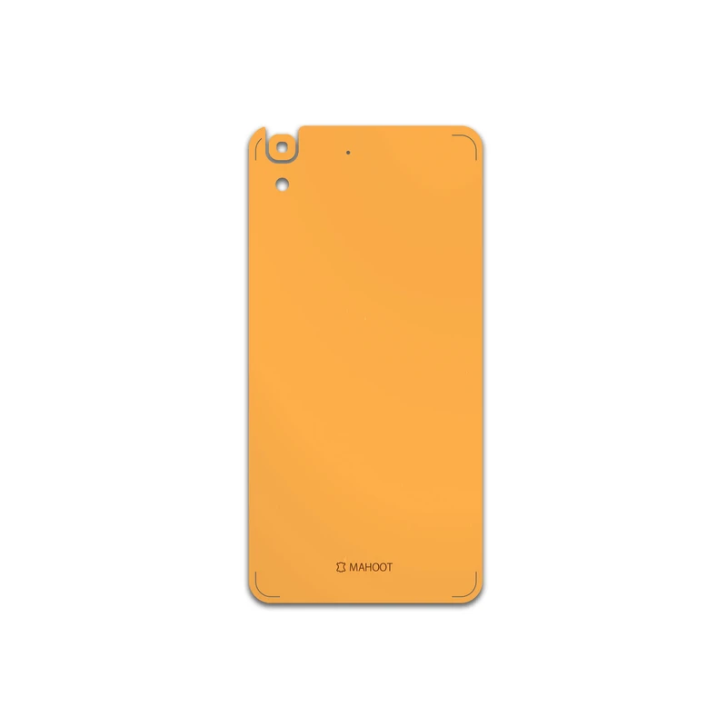 برچسب پوششی ماهوت مدل Matte-Orange مناسب برای گوشی موبایل هوآوی Y6 2015