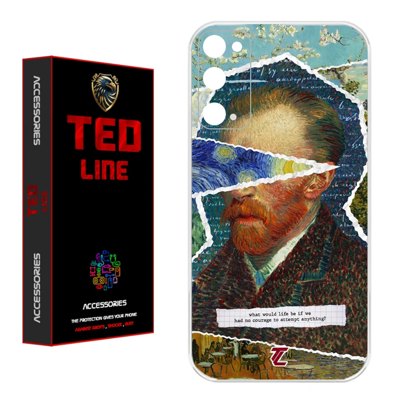 کاور تد لاین طرح ونگوگ کد 1115 مناسب برای گوشی موبایل سامسونگ Galaxy S20 FE