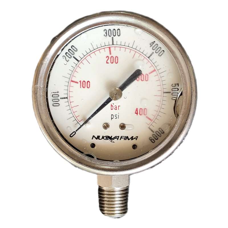 گیج فشار نووا فیما مدل 400bar-6cm