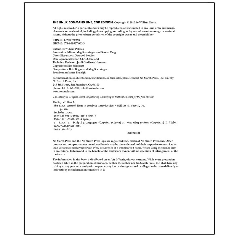قیمت و خرید کتاب The Linux Command Line Second Edition اثر William ...