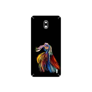 MAHOOT Rainbow Hair Digital Art Cover Sticker for Nokia 2
