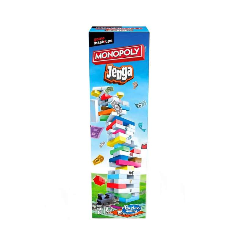 بازی فکری هاسبرو مدل Monopoly Jenga کد E8831
