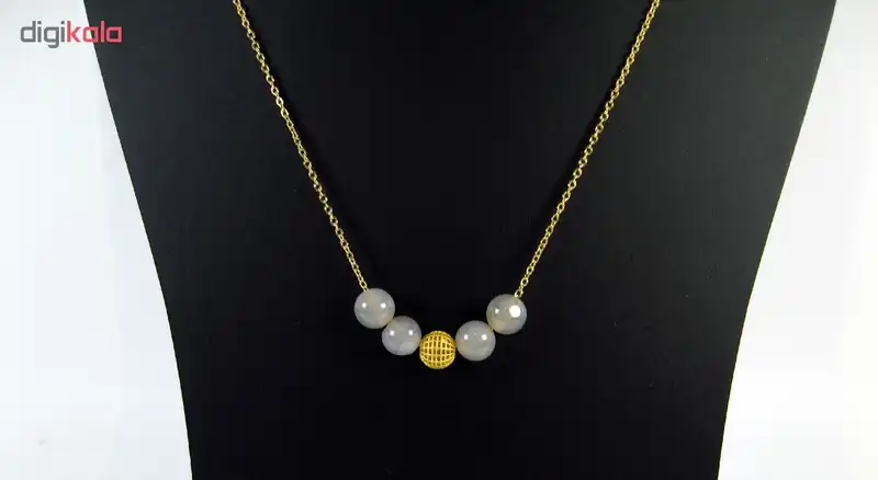 گردنبند طلا 18 عیار زنانه مانچو مدل sfg620n