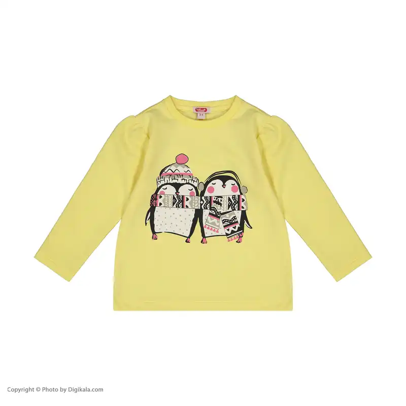 ست تی شرت و شلوار دخترانه مادر مدل 0068-52