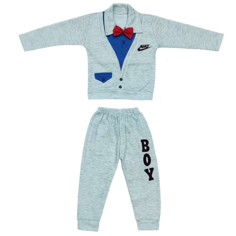 ست سویشرت و شلوار پسرانه مدل BSTPAPION