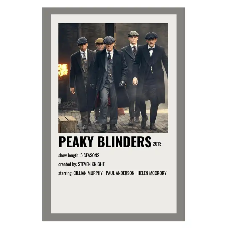 پوستر مدل پیکی بلایندرز Peaky Blinders طرح تامی شلبی tommy shelby کد 511