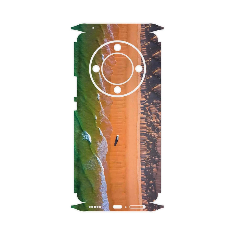برچسب پوششی ماهوت مدل Beach and Green Sea-FullSkin مناسب برای گوشی موبایل آنر X9b