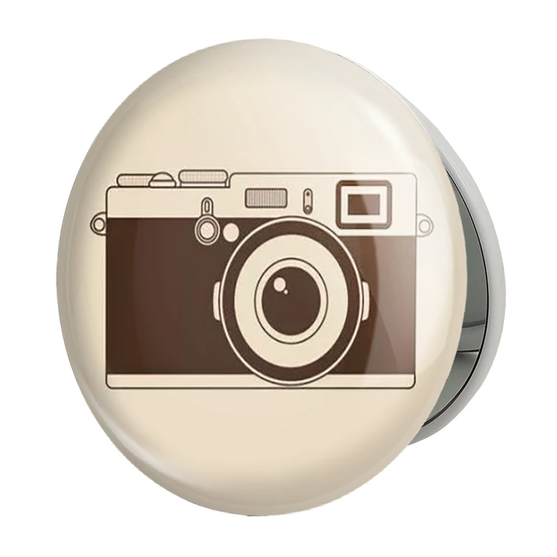 آینه جیبی خندالو طرح دوربین مدل تاشو کد 1688 