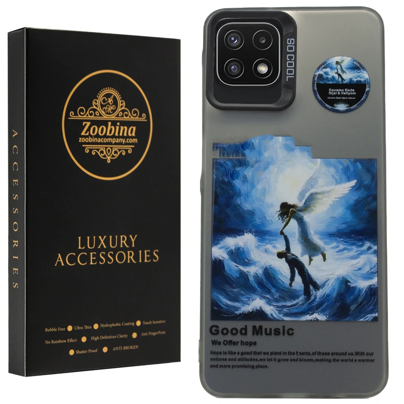 کاور زوبینا مدل Wamor مناسب برای گوشی موبایل سامسونگ Galaxy A22 5G