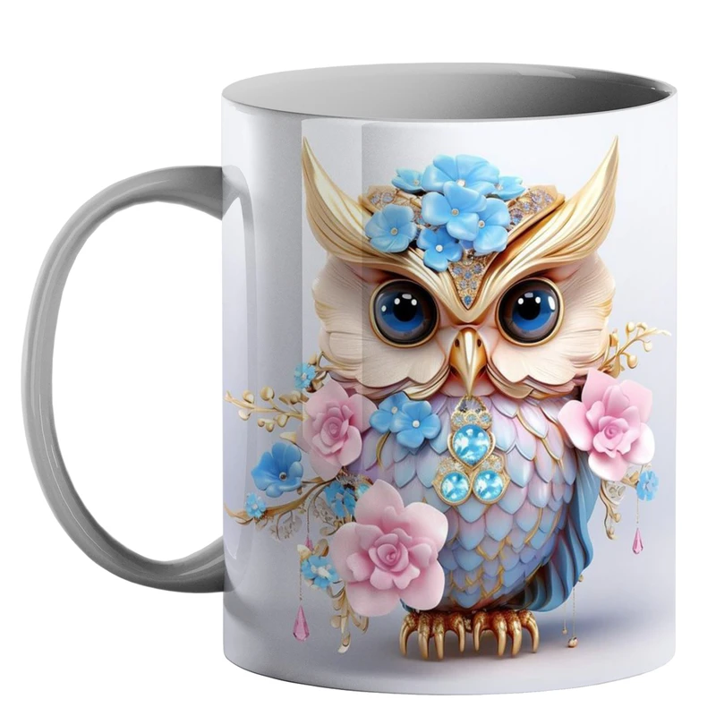 ماگ طرح جغد کد 30