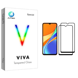 Junbo Viva Glass Screen Protector For Xiaomi Redmi 9C Pack Of 2