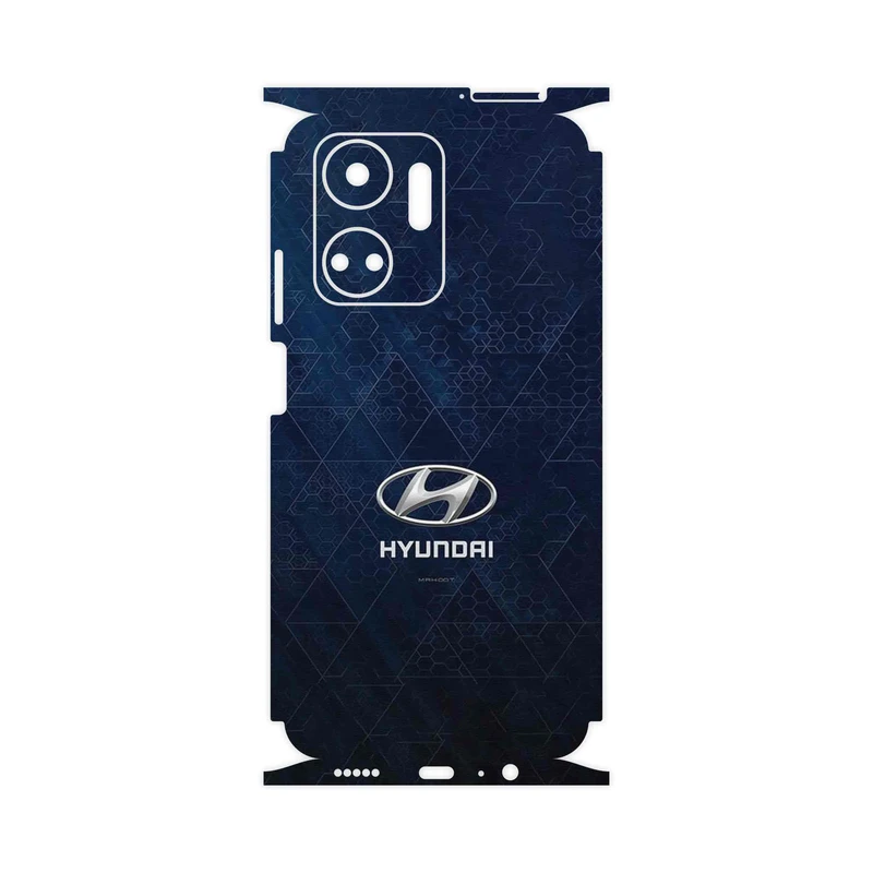 برچسب پوششی ماهوت مدل Hyundai_Logo-FullSkin مناسب برای گوشی موبایل آنر X7a