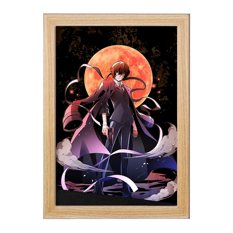 تابلو خندالو مدل دازای سان انیمه سگ های ولگرد بانگو  کد 15671