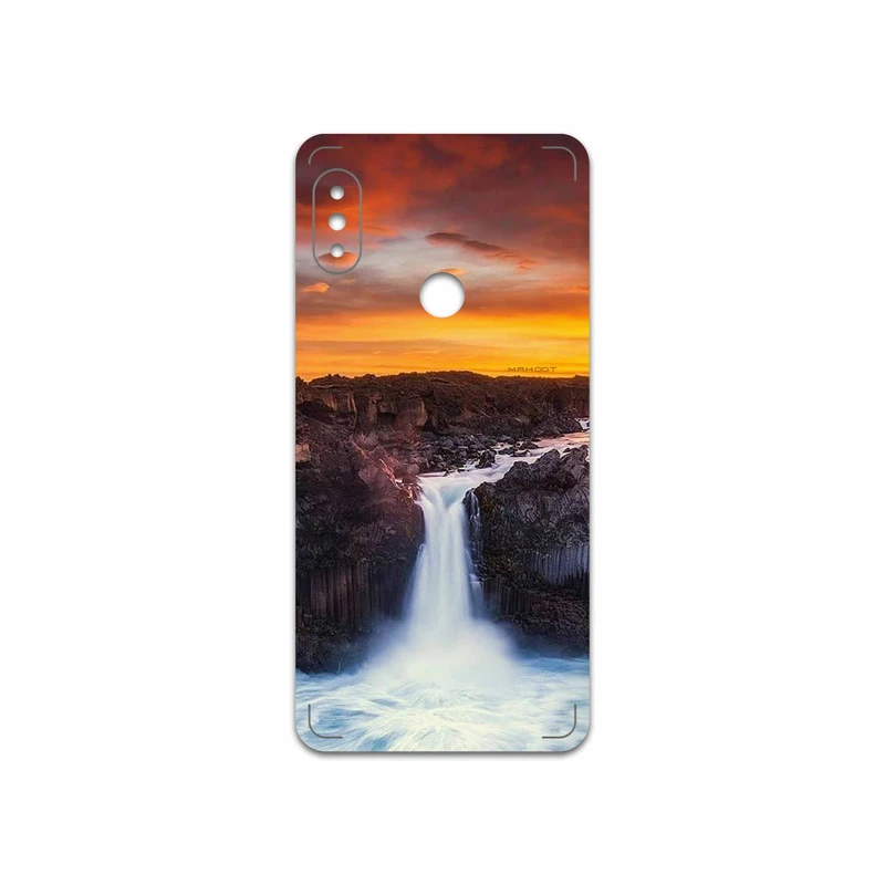 برچسب پوششی ماهوت مدل Waterfall مناسب برای گوشی موبایل شیائومی Redmi Note 5 Pro